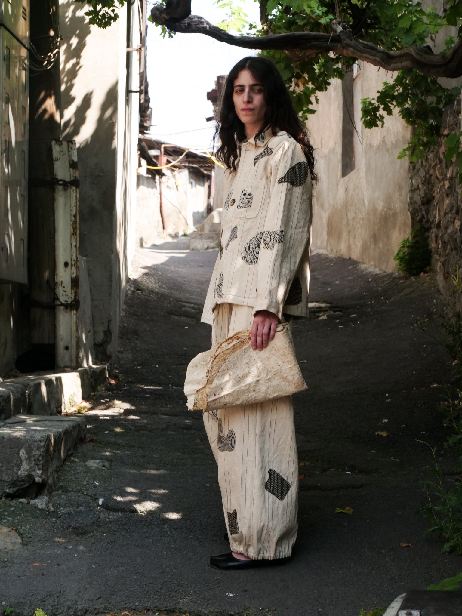 The tattooed baker trousers