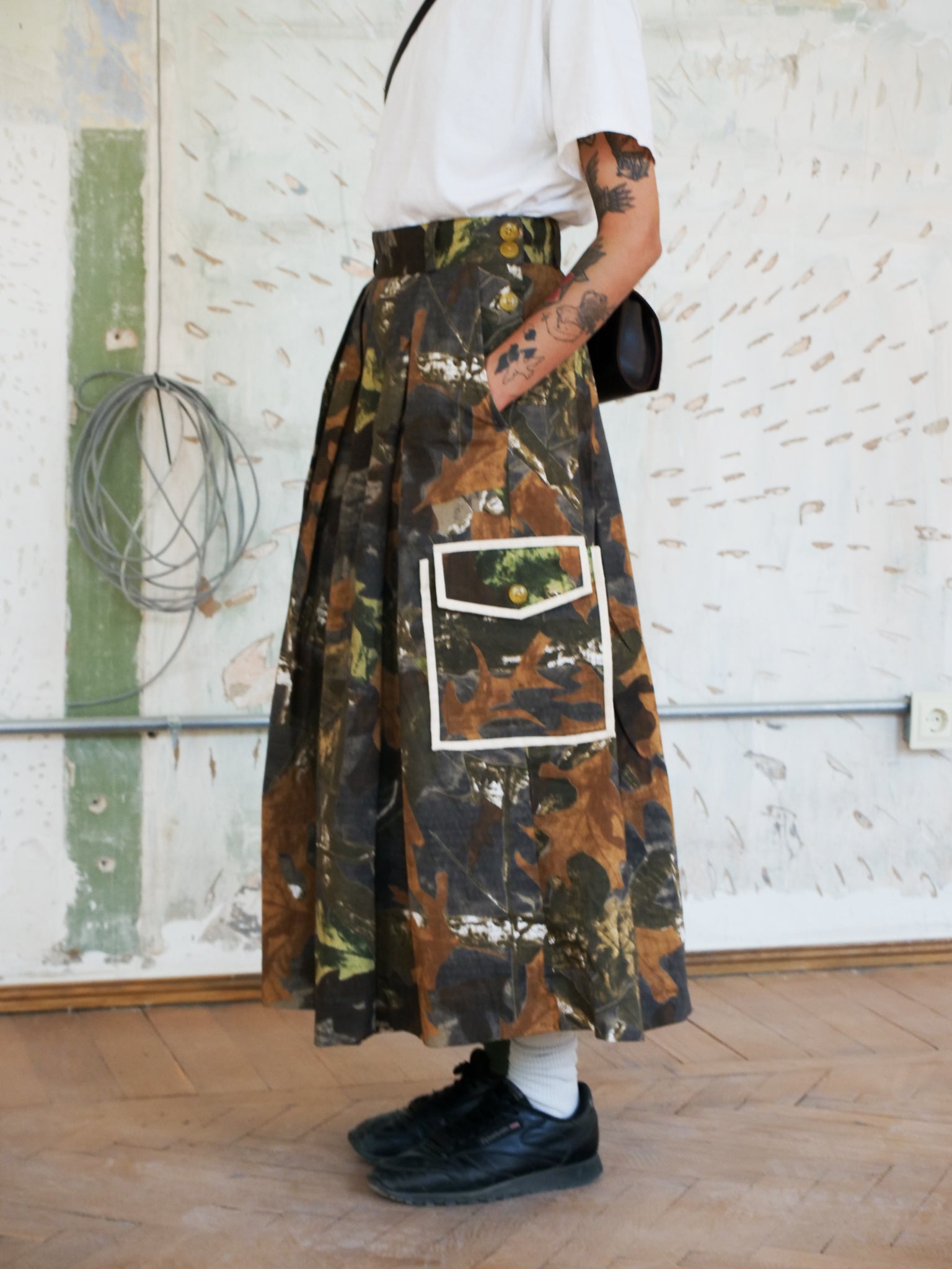 The Disruptive pattern skirt