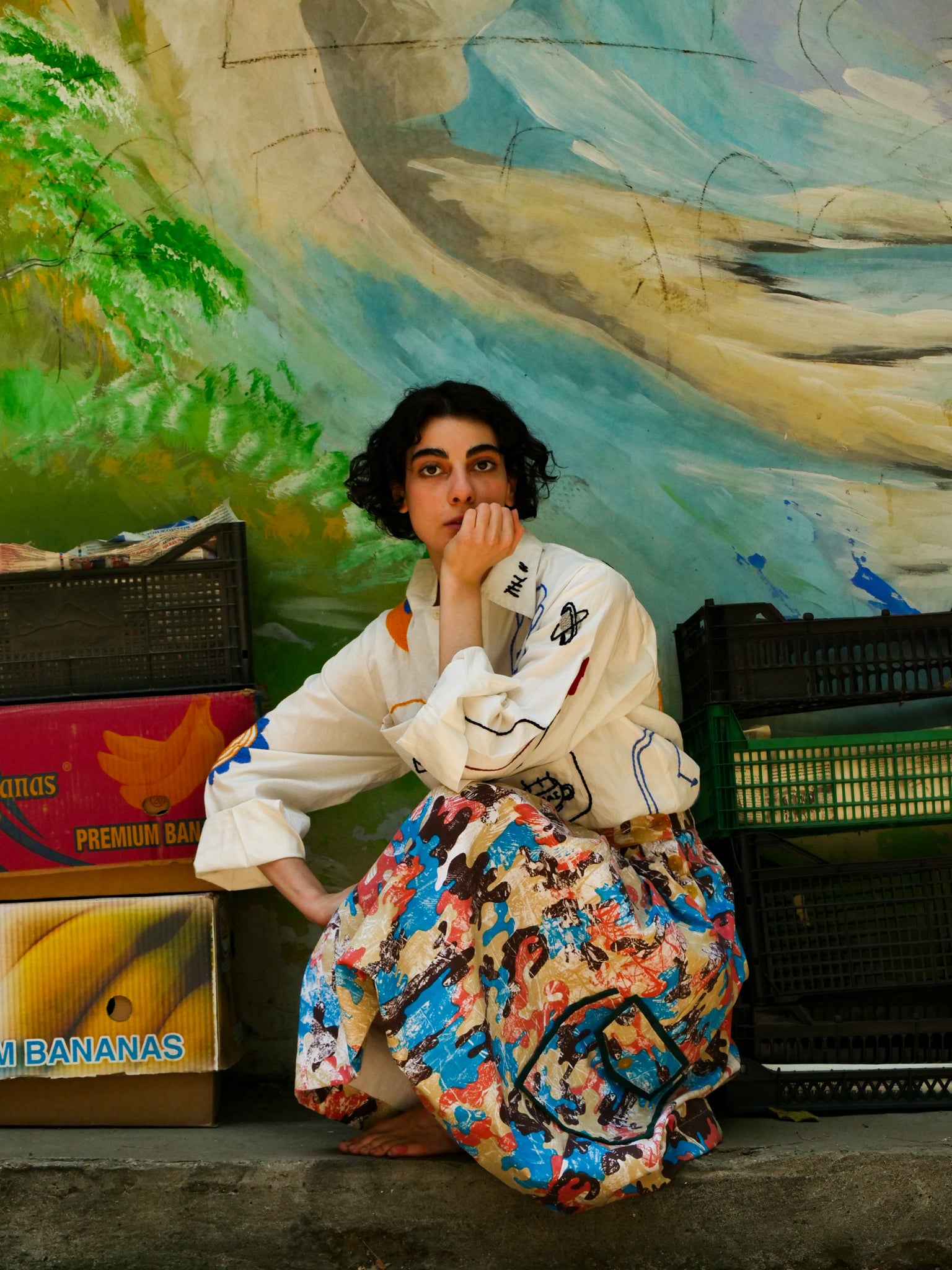 The Disruptive pattern skirt 2